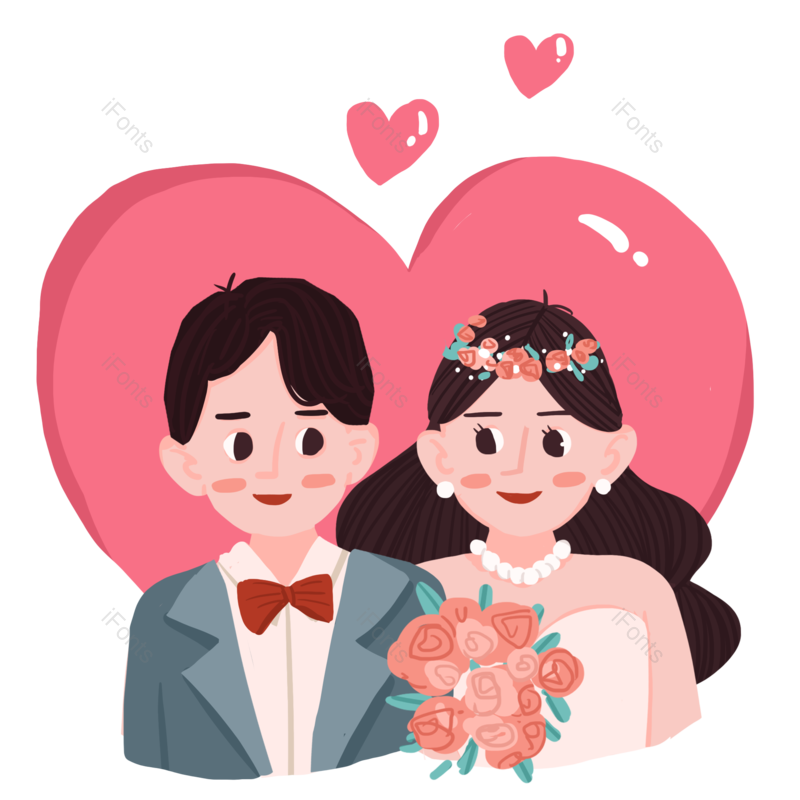 装饰图片,卡通元素,插画PNG,爱情免抠素材